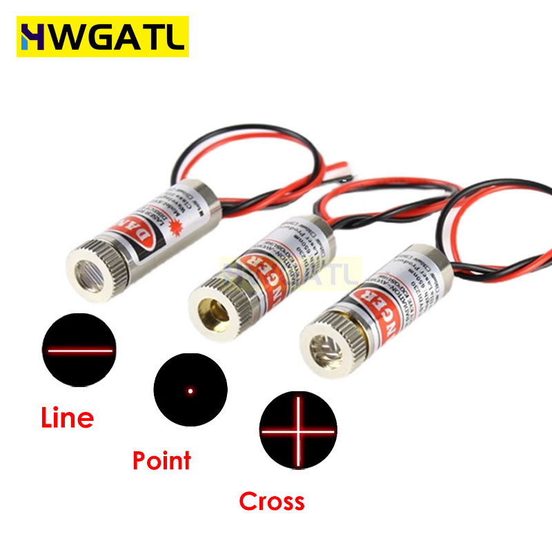 Industrial Laser Module - 650 nm 5 mW rood punt