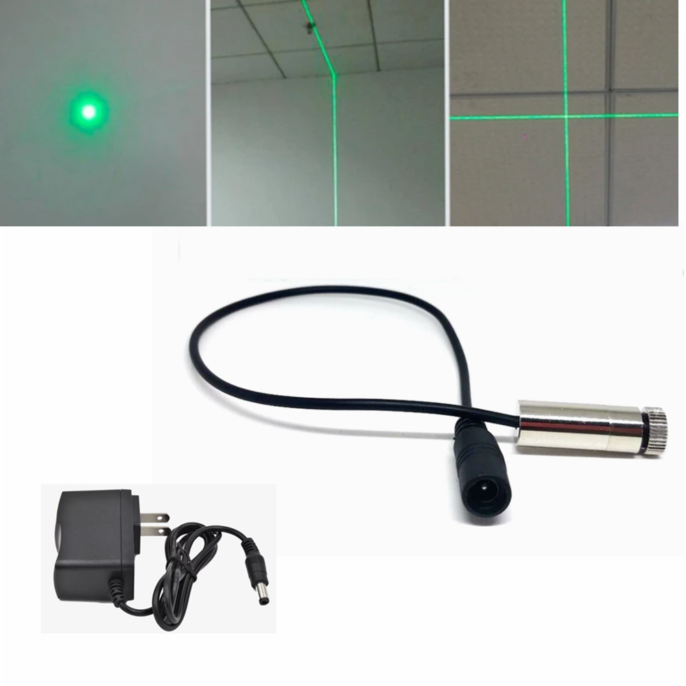 Industrial Laser Module - Instelbare focusseerbare 515nm 520nm 10mw groene