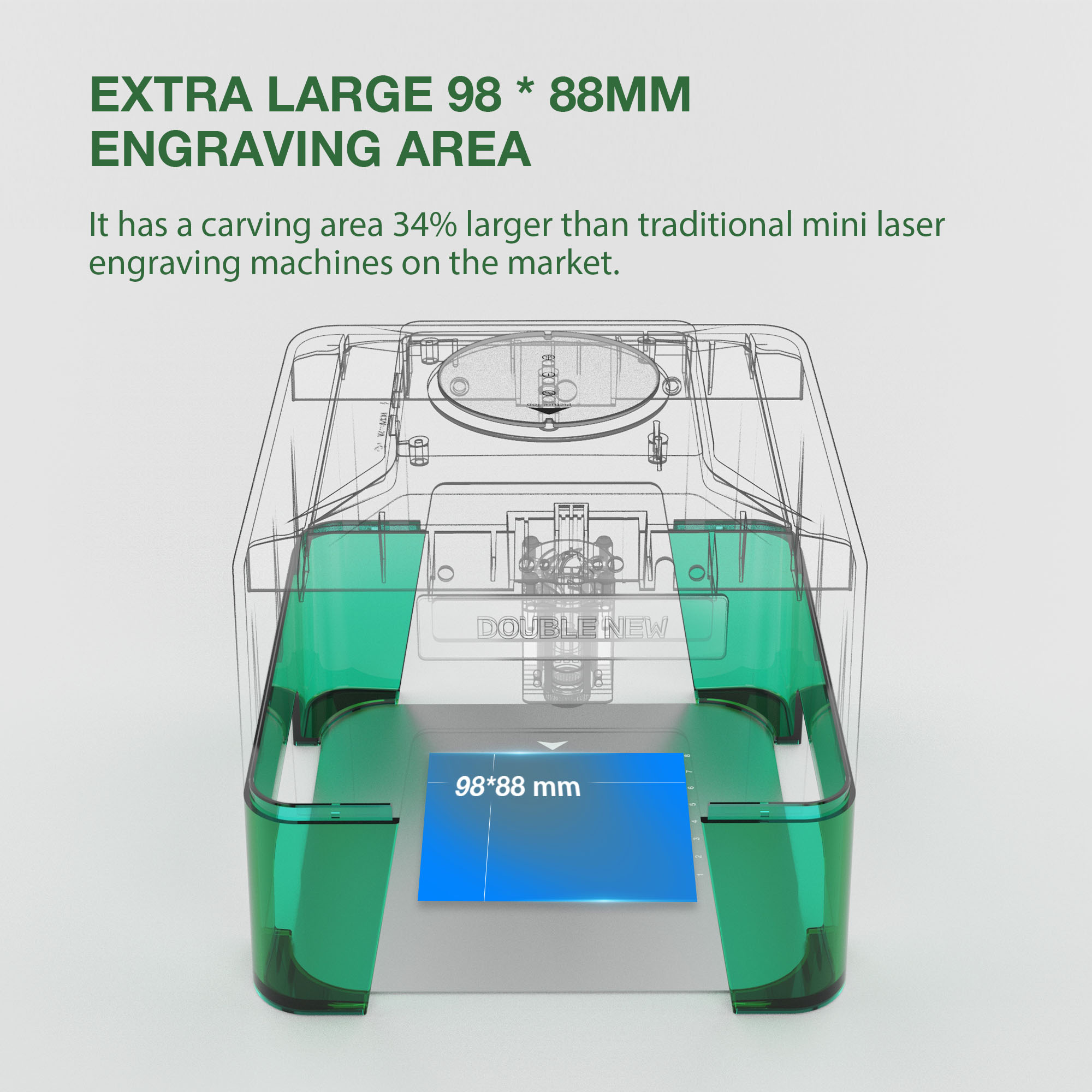 3W Mini Lasergraveermachine Dr - Industrial Laser Printing Machine recensie en prijs