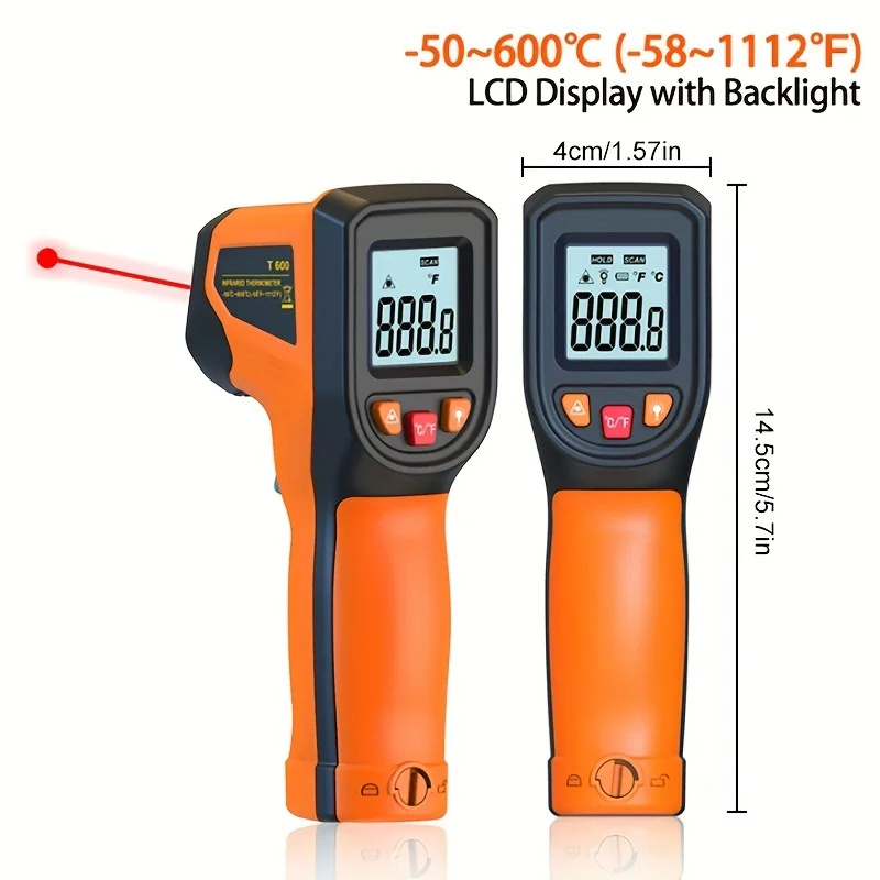 -50 ~ 600 ° C Digitale Infraro - Industrial Laser Temperature Sensor recensie en prijs