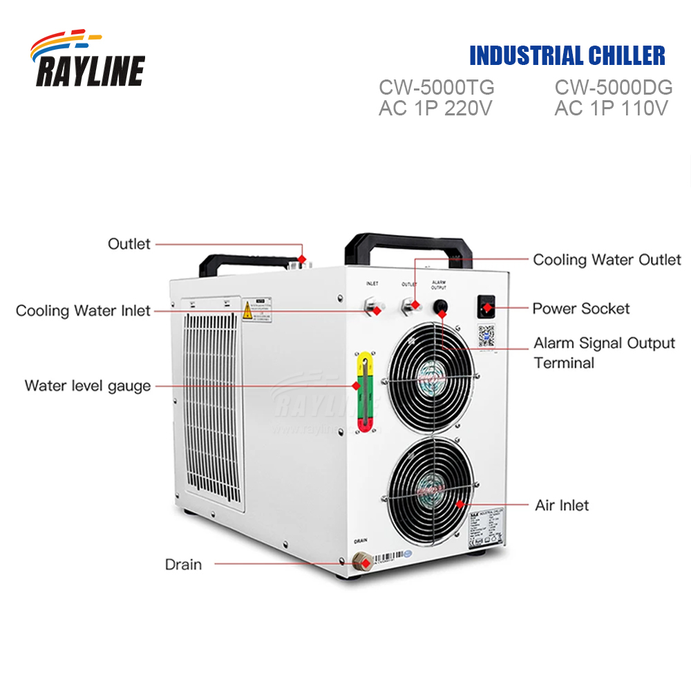 S&A CW5000 Industriële Waterko - Laser Industrial Chiller recensie en prijs
