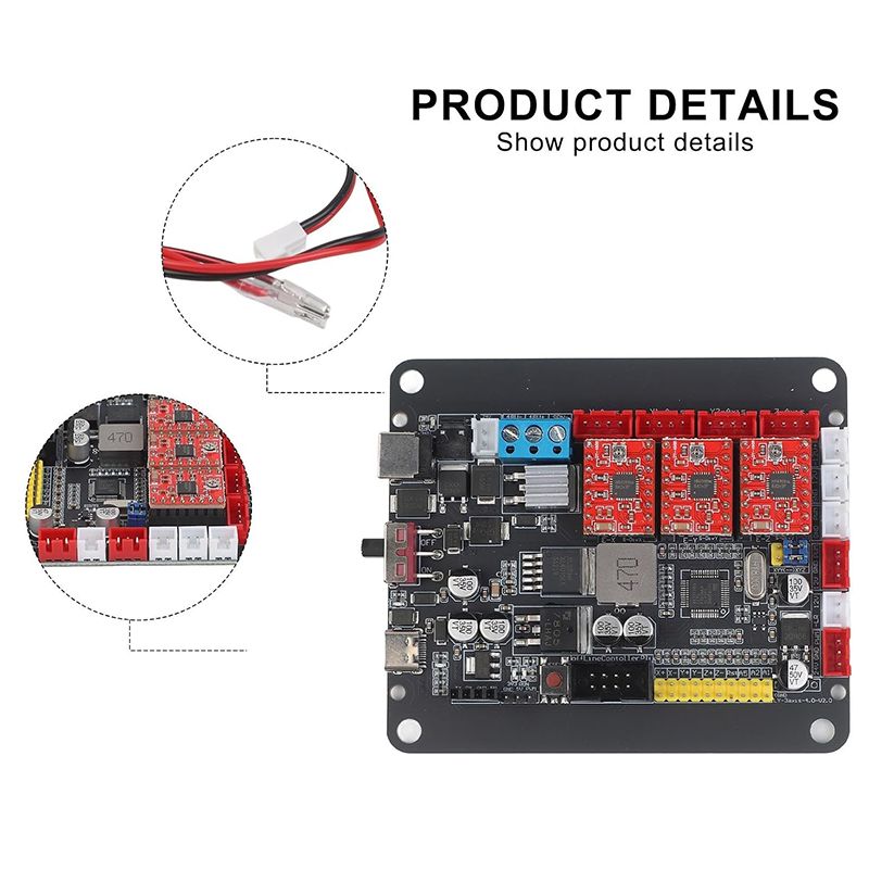 32-bits besturingskaart voor C - Stepper Driver Cnc recensie en prijs
