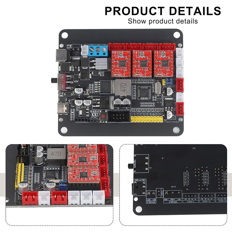 32-bits besturingskaart voor C - Stepper Driver Cnc recensie en prijs