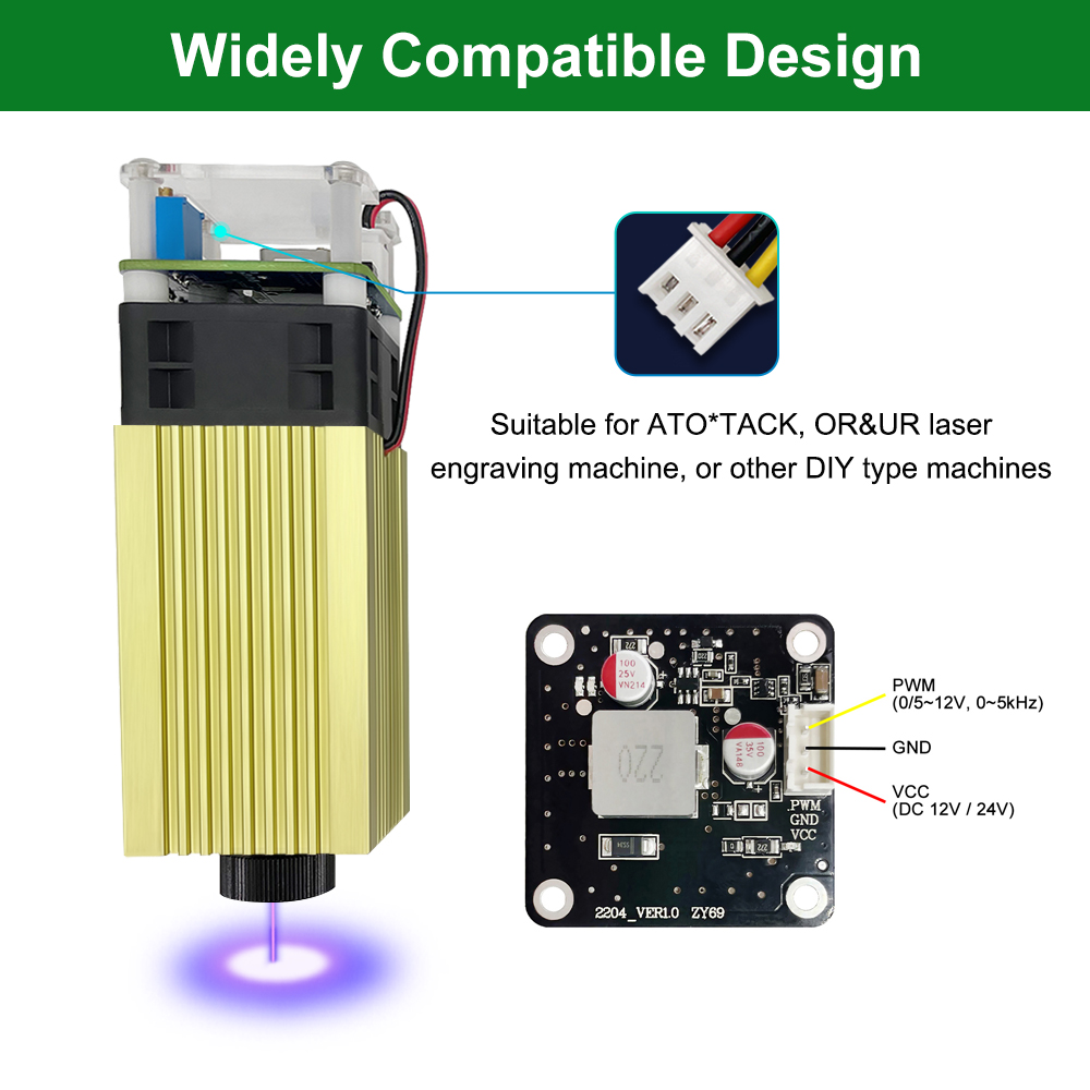 LASER BOOM 4W 5W Laser Module  - Industrial Laser Module recensie en prijs