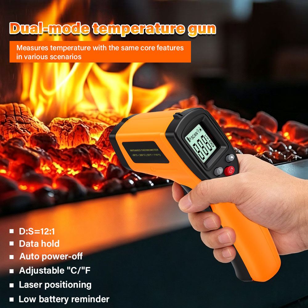 Digitale infraroodthermometer  - Industrial Laser Temperature Sensor recensie en prijs