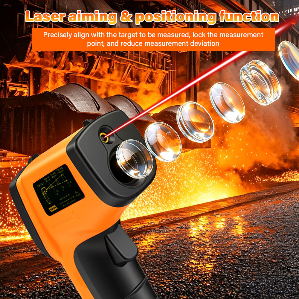 Digitale infraroodthermometer  - Industrial Laser Temperature Sensor recensie en prijs
