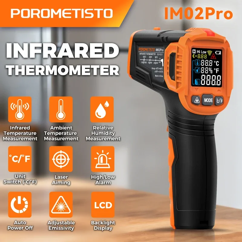 -50~380C Infraroodthermometer  - Industrial Laser Temperature Sensor recensie en prijs